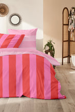 Lade das Bild in den Galerie-Viewer, Renforcé-Bettwäsche Color Block – Frischer Look für dein Schlafzimmer Gr.135x200 /155x220cm