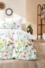 Lade das Bild in den Galerie-Viewer, Renforce-Bettwäsche Oh my Garden 100 % Baumwolle, weich & atmungsaktiv