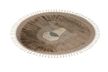 Lade das Bild in den Galerie-Viewer, Modena 424 Lion 133cm x 133cm Kinderteppich Rund