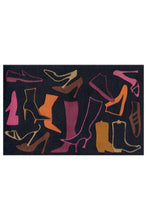 Lade das Bild in den Galerie-Viewer, Living Mat 17 Braun / Violett / Orange 64cm x 168cm
