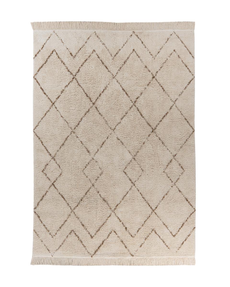 Alena 125 Creme/Braun 200 x 290 cm