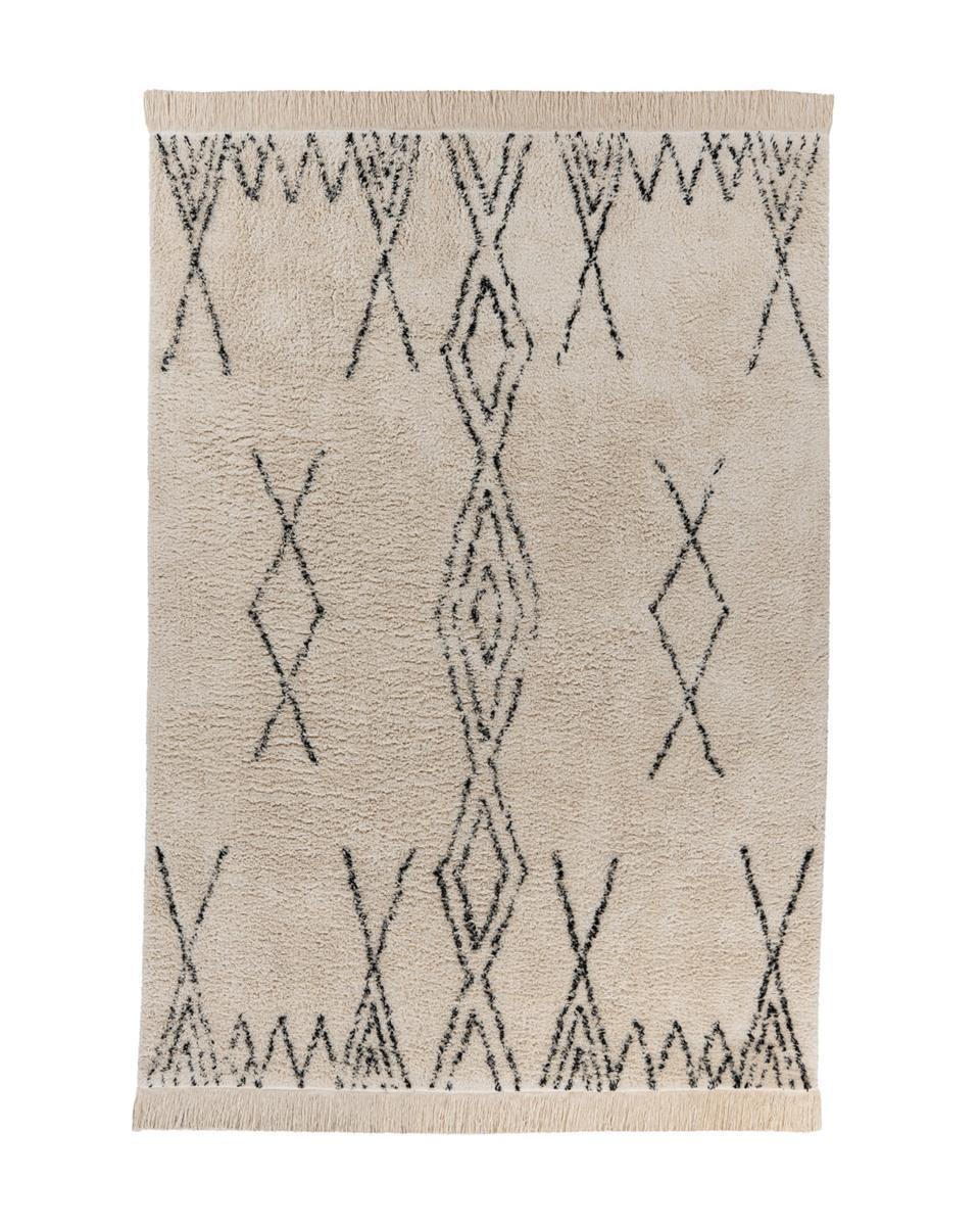 Alena 125 Creme/Schwarz 160 x 230 cm