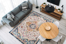 Lade das Bild in den Galerie-Viewer, Anouk 1025 Weiß / Blau 80cm x 150cm
