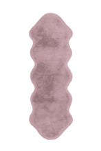 Lade das Bild in den Galerie-Viewer, Rabbit Double Sheepskin 325 Lila 60cm x 180cm
