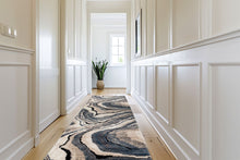 Lade das Bild in den Galerie-Viewer, Firenze 486 Blau 80cm x 300cm
