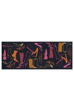 Lade das Bild in den Galerie-Viewer, Living Mat 17 Braun / Violett / Orange 64cm x 168cm
