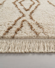 Lade das Bild in den Galerie-Viewer, Alena 125 Creme/Braun 120 x 170 cm
