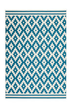 Lade das Bild in den Galerie-Viewer, Now! 325 Weiß / Türkis 200cm x 290cm
