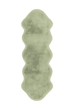 Lade das Bild in den Galerie-Viewer, Rabbit Double Sheepskin 325 Mint 60cm x 180cm
