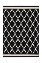 Lade das Bild in den Galerie-Viewer, Lina 225 Schwarz / Elfenbein 160cm x 230cm
